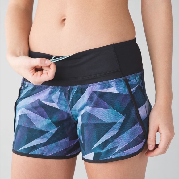 Lululemon Run Times Pretty Prism shorts - Picture 1 of 9